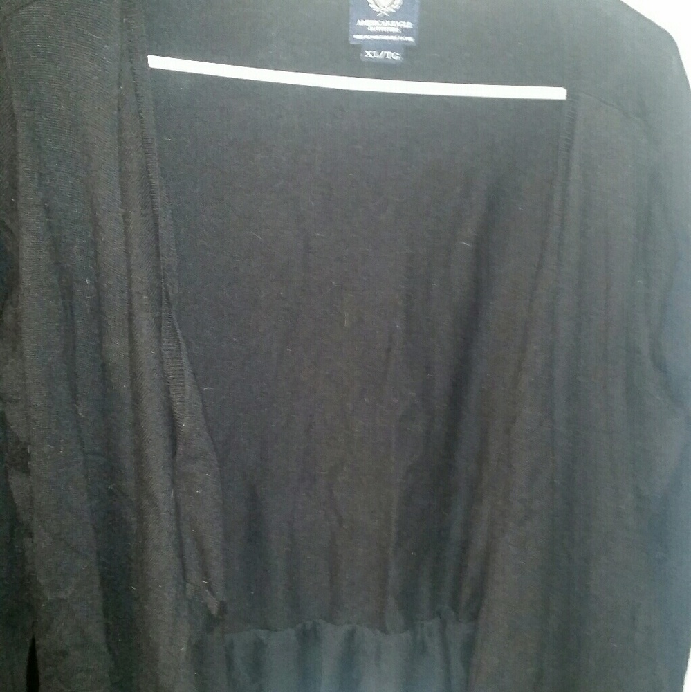 Flowing cardigan sweater